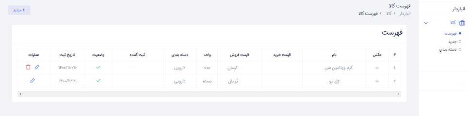 راهنما کالا